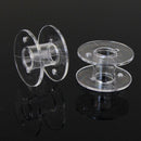 30x Empty Plastic Bobbins for Sewing Machines Janome Brother Elna Singer bobbin