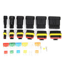 Car 1-6 Pin Way Electric Wire Waterproof Plug Connector Fuse RemovalOZ