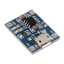 2 Micro USB 1A Li-ion Battery Charging Board 18650 Lithium Charger Module TP4056