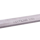 3 mm x 12 mm x 200 mm High Speed Steel Blades Practical Tool Lathe HSS Bit