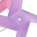 10pcs Colorful Plastic Windmill Toys Pinwheel Self-assembly Windmill Kid's To BX
