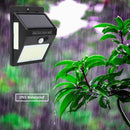 100 LED Solar Motion Sensor Wall Light Waterproof Garden Yard Security Lamp