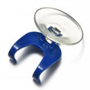 Plastic Suction Cup Razor Holder Single Rack Bathroom Shower Bath Clear Blue YK