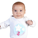 Baby Monthly Photograph Stickers Month 1-12 Milestone Stickers(Pink)