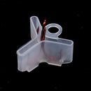 Carbon Steel Treble Hooks with Protector Cover Cap 5 Sizes Assorted Hook Set