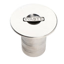 Boat Deck Fill / Filler Keyless Cap 2inch / 50mm - Waste 316 Stainless Steel