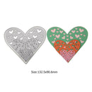 4pcs DIY Craft Cutting Dies Stencils Scrapbook Embossing Photo Album Cards