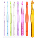 9pcs Crochet Hooks Knit Knitting Needle Multicolor Weave DIY Craft Yarn