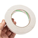 Double Sided White Foam Sticky Tape Roll Adhesive Super Strong 1.8*300cm LJ