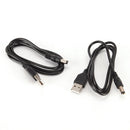 2PCS USB to DC5.5 * 2.1mm Power Cord USB to DC5.5 DC Cable Copper Charging LineZ