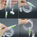 4 Pcs Data Line Protection Anti Breaking Protective Sleeve For Earphone Line  Z