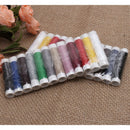 2 Sets 24 Spools Sewing Thread Polyester Crafts Hand Machine Reel Cords  KDP