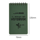 Pocket Flip Notepad Notebook 50 Pages 12.7x7.6cm Hardback Jotter