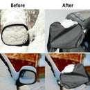 2Pcs Side View Mirror Cover Snow Ice Frost Mirror Covers Universal Size for