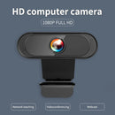 1080P Full HD 30fps Webcam USB 2.0 Web Camera with Built-in Mic for PC TV