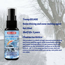 Car Agent Glass Spray Melting Snow Ice Anti-Icing Defrosting Spray (30ml) A