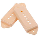 2pcs/set 50/52mm 6-String Plastic Pickup Covers for Electric Guitar(Yellow) A