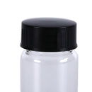 1pcs 20ml small lab glass vials bottles clear containers with black screw capSEA