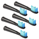 5 Sets Sonic Replacement Tooth Brush Head for Seago Electric Toothbrush Black