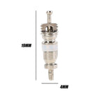 100pcs Auto Air Conditioning Repair Valve Cores R12 Car A/C Valve Cores White
