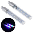 Mountain Bike Bicycle Cycling Spoke Wire Tire Tyre Wheel LED Bright Light Lamp