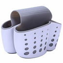 Sponge Holder Sink Caddy Soap Holder for Kitchen Organization Plastic Stora