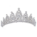 Luxury Handmade Rhinestone Bridal Crown Tiara Diadem Tiaras For Bride Headb