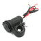 Waterproof Motorcycle Handlebar Charger 3.1A Dual USB Socket Power Adapter