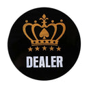 Acrylic Texas Hold'em Dealer Chip Poker Guard Card Entertainment Accessory