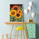 5D DIY Full Round Drill Diamond Painting Flowers Art Embroidery Kits (B914)