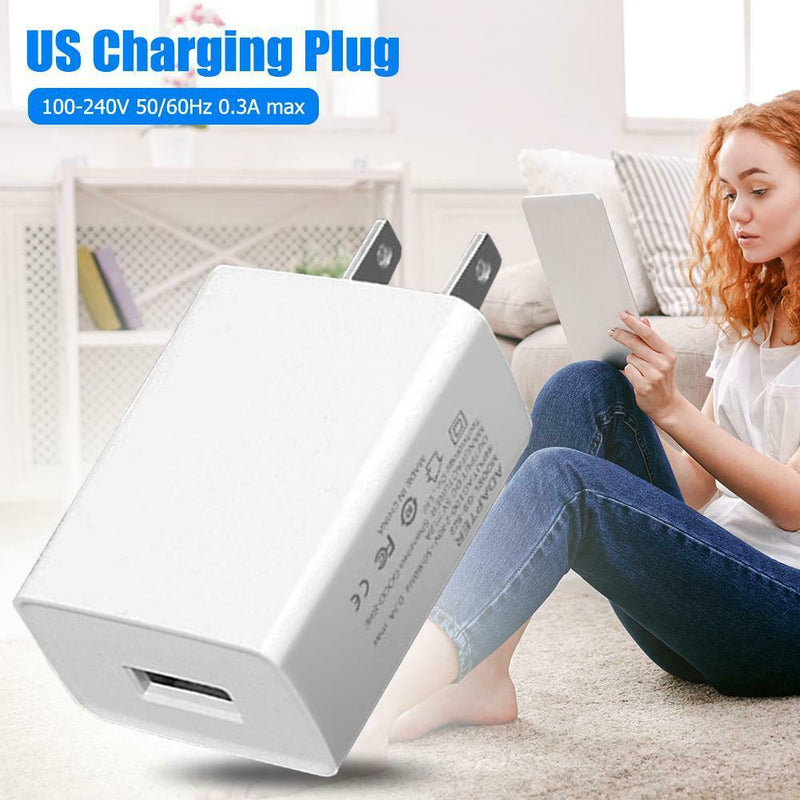 GS-522 Portable Cellphone Travel 5V 2A USB Wall Charger Universal US Plug