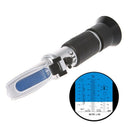 Handheld Auto car Antifreeze Liquid Coolant tester Battery Refractometer tool
