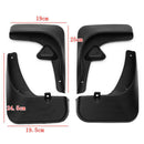 4 Pcs Car Front Rear Mud Flaps Mudguards Fender Splash Guards for Peugeot S