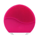 Electric Ultrasonic Face Cleaning Brush Skin Washing Massage Cleaner (Rose)