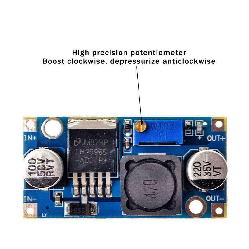 DC-DC Converter 3V-24V to 5v 9v 12v 24v Step up boost Module supply Power L9F4