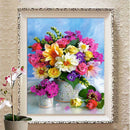 5D Diamond Flower Painting Embroidery DIY Mosaic Cross Stitch Home Decor
