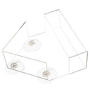 Pet Bird Pigeons Water Food Feeder Bird Cage  Feeding Box W/Suction Cups