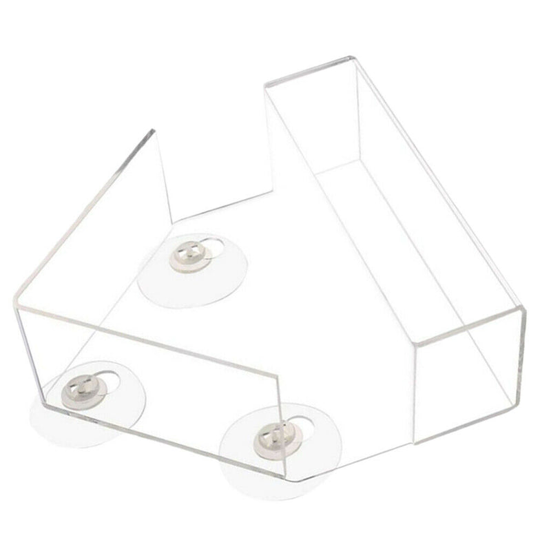 Pet Bird Pigeons Water Food Feeder Bird Cage  Feeding Box W/Suction Cups