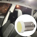 10x Super White BA9S COB Chip LED Car License Plate Turn Signal Bulb Light R0M0