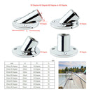 316 Stainless Steel Marine Boat Durable Hand Rail Fitting 22mm+30Degree Cabin
