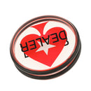 1Pcs 3 Inch Acrylic Pressing Poker Cards Guard Poker Dealer Button Thickness