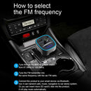 T25 Bluetooth Hands-free FM Transmitter Car MP3 Player USB Fast Charger Adapter