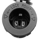 12-24V Waterproof Car Auto Boat Motorcycle Sockets Power Outlet Receptacle A