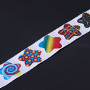 Roll of 100pcs Colorful Star Stickers U3H1