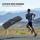 Wireless Bluetooth Dark Gray Stereo Headphone Headset Sports Sleep Headband