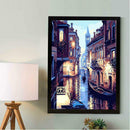 5D DIY Full Drill Diamond Painting Night View Cross Stitch Embroidery Kit