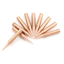 10Pcs/Lot 900M-T-I Soldering Tips Pure Copper Low Temperature Soldering LJ