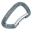 2Pcs 24KN Aluminium Rappelling Rock Climbing Bent Gate Carabiner Keylock