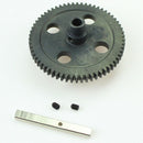 Metal Spur Diff Main Gear 62T Reduction Gear 0015 for Wltoys 12428 12423 1/