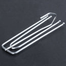 Window Treatment 4 Prongs Pinch Pleat Drapes Curtain Hooks 20pcs